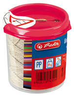 herlitz touwtjeshouder, bruin, 120 meter, 31 kg reiskracht