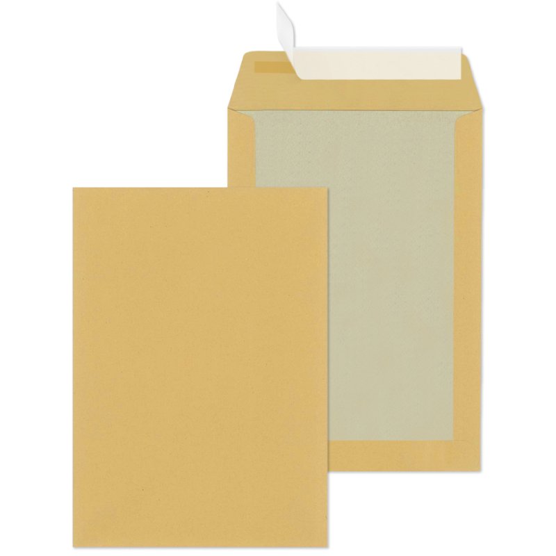 MAILmedia enveloppes cartonnées B5, sans fenêtre, blanc, 250 pièces