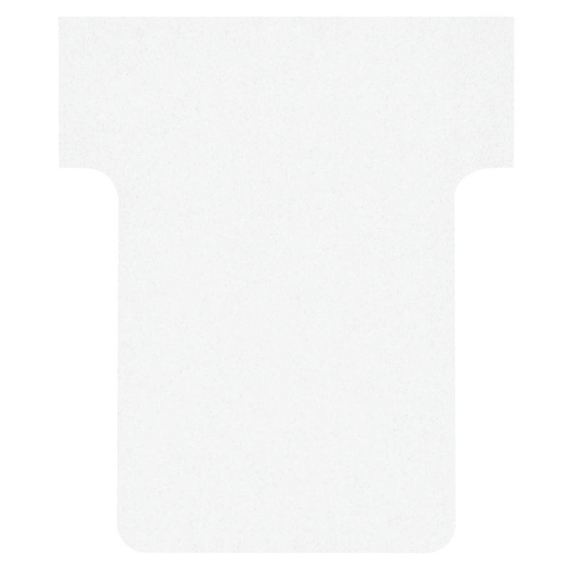 nobo T-kaarten maat 4, 124 mm, blauw, 100 stuks