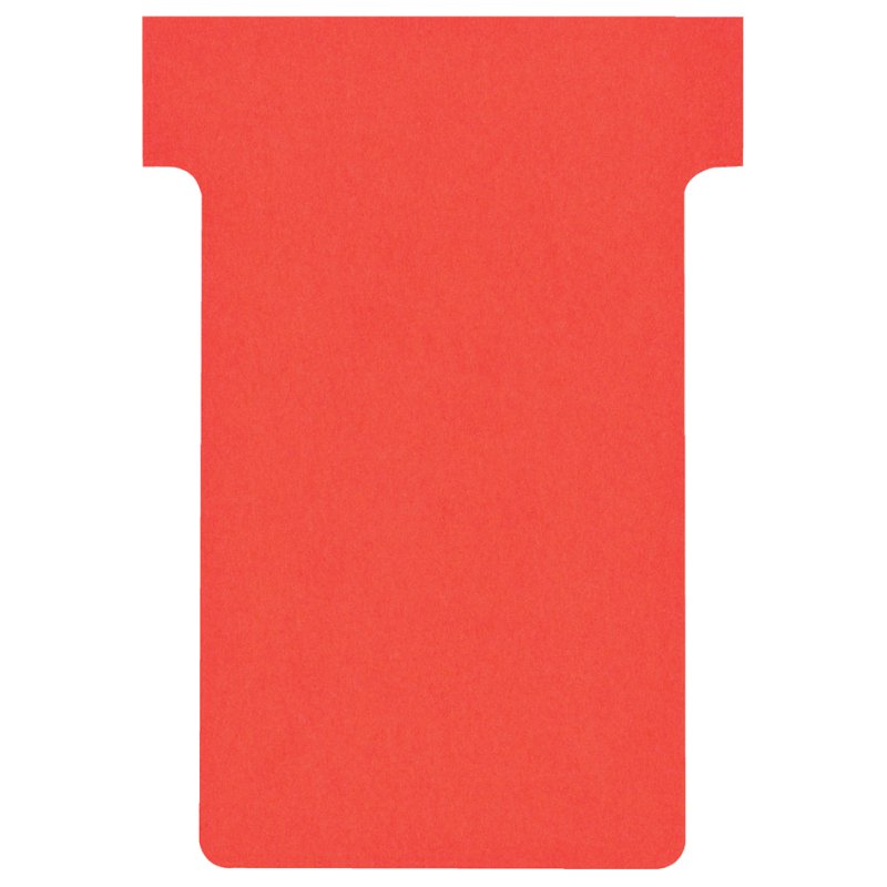 nobo T-kaarten maat 4, 124 mm, blauw, 100 stuks