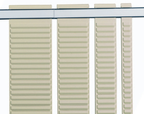 Nobo raamprofiel T-kartensysteem, index 12, 388 mm, 2 stuks