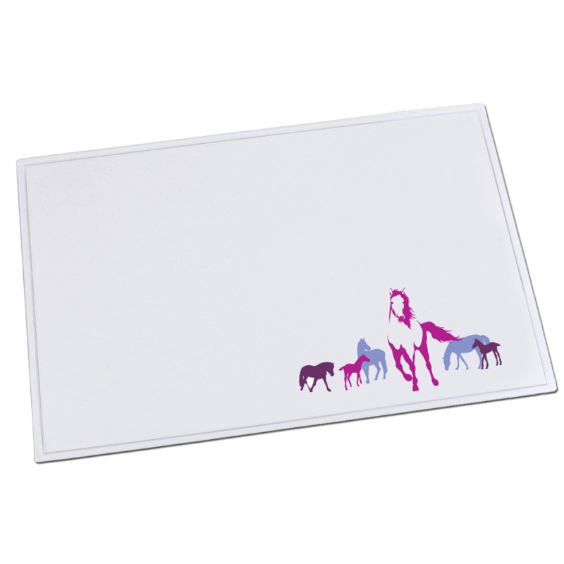 Läufer DURELLA Emotion sous-main de bureau, motif dauphin, 400×530 mm