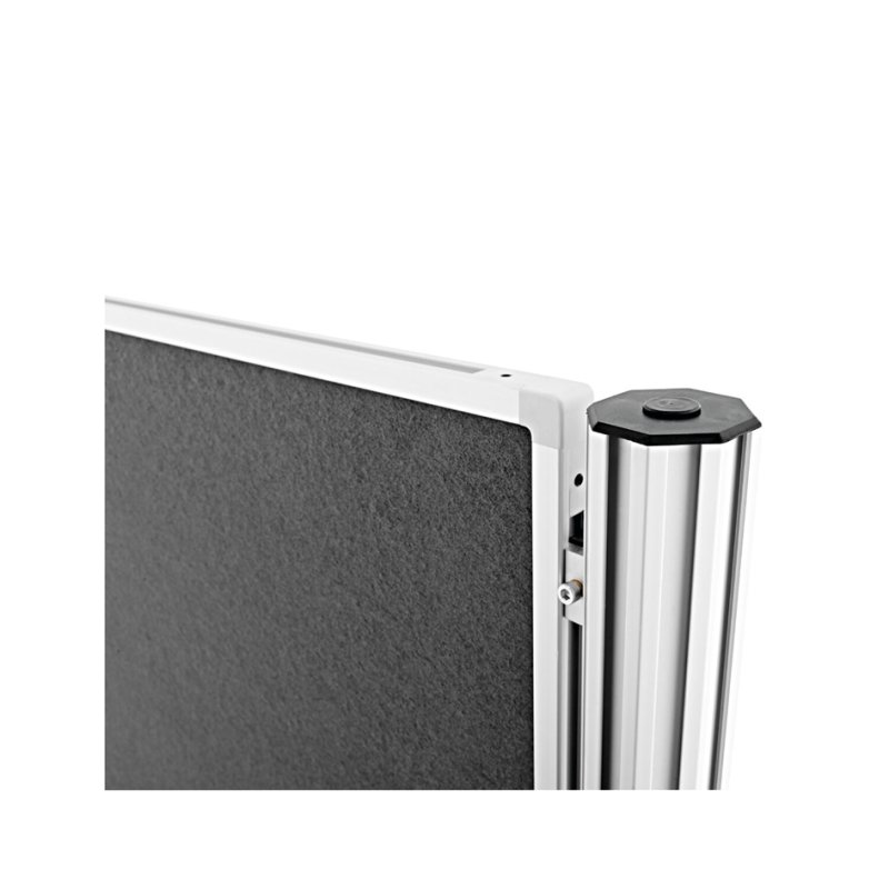 magnetoplan Tableau de présentation Set 1, feutre gris, 1345×1800 mm