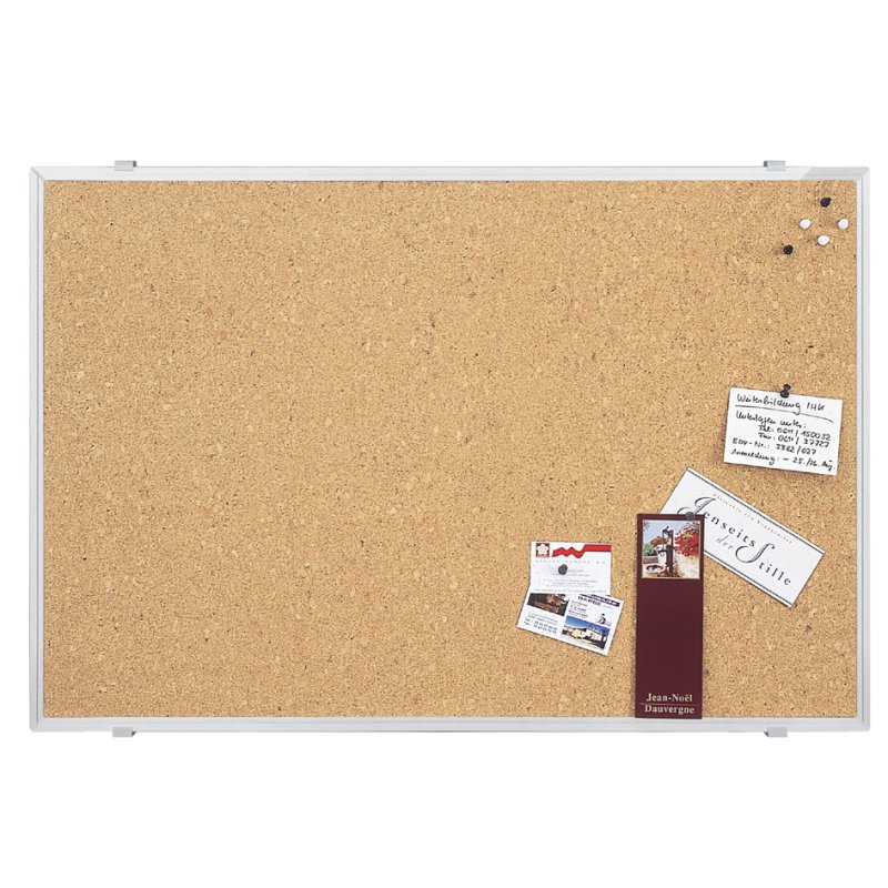 magnetoplan tableau liège SP, 1500 × 1000 mm, cadre aluminium