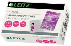 LEITZ lamineerhoezen 65×95 mm, 250 micron, glanzend, 100 stuks