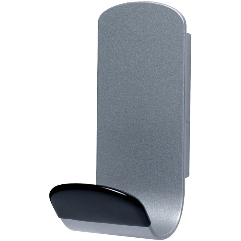 UNiLUX kledinghaakjes STEELY, magnetisch, zwart, 12 kg draagkracht