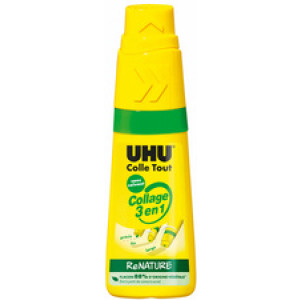 UHU alleslijm twist & glue, navulfles, oplosmiddelvrij, 810 ml