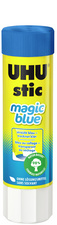 UHU lijmstift stic MAGIC, oplosmiddelvrij, blauw droogend transparant, 8,2 g