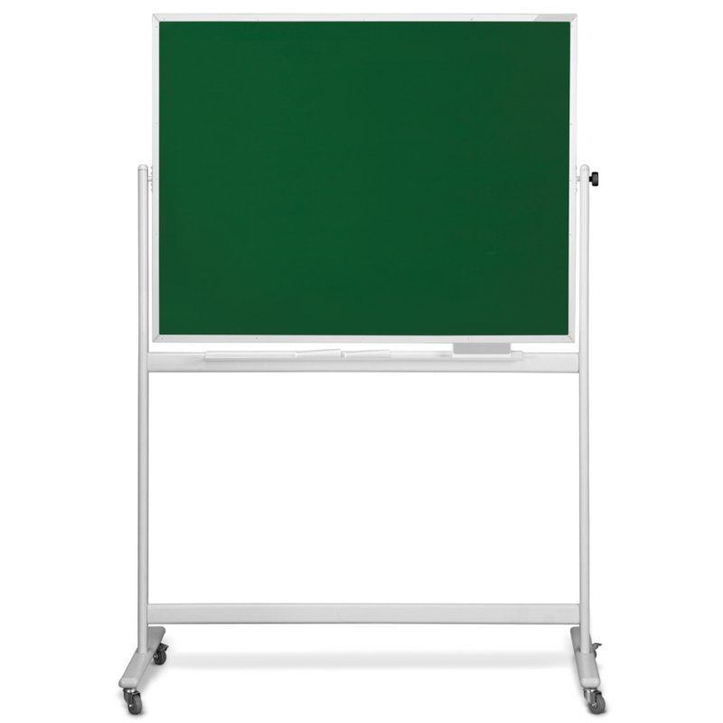 magnetoplan tableau noir SP mobil, 150×100 cm, réversible, mobile