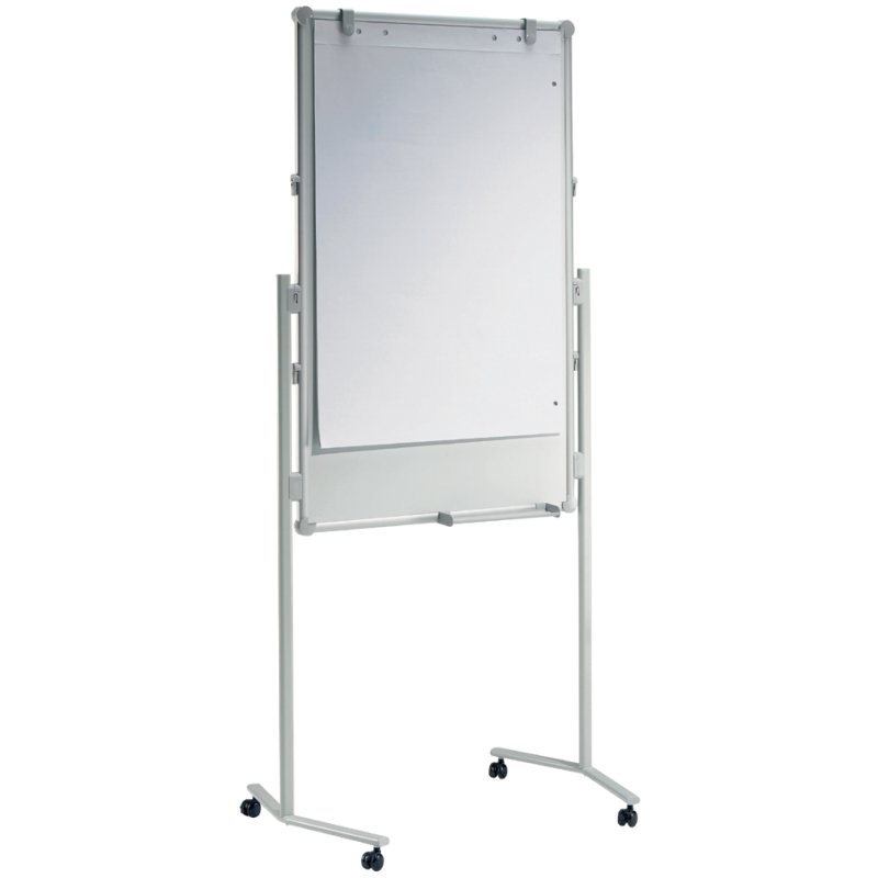 MAUL table de modération MAULpro, 750×1200 mm, bleu/blanc