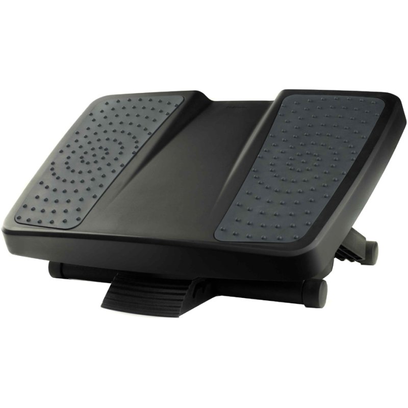 Fellowes Professional Series Profi footrest, black, height adjustable, plastic