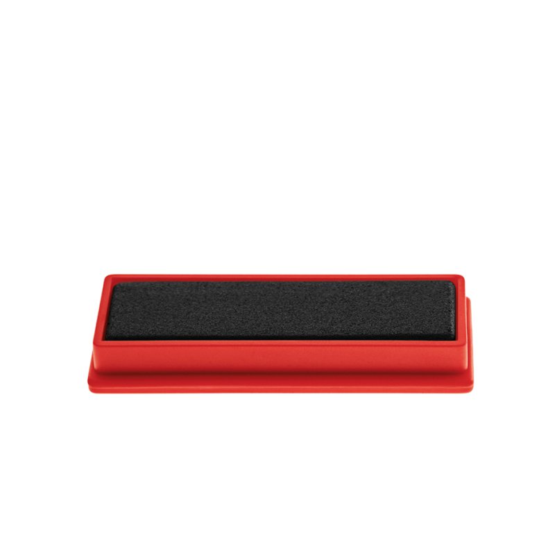 magnetoplan aimant rectangulaire, bleu clair, 55×22×8 mm, 10 pièces