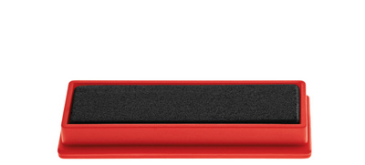 magnetoplan rechthoekige magneet, geel, 55×22×8 mm, 10 stuks