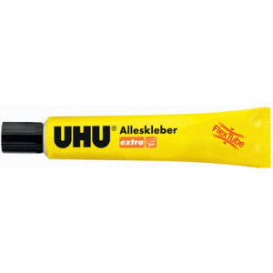 UHU alleslijm extra, oplosmiddelhoudend, 18 g tube