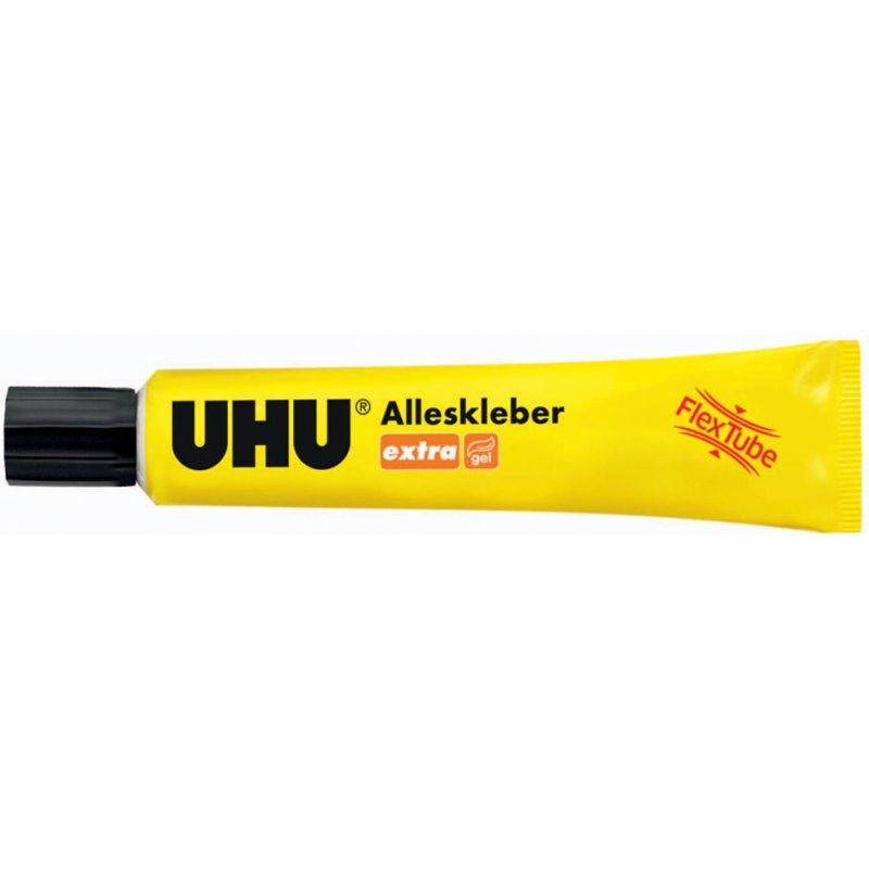 UHU alleslijm extra, oplosmiddelhoudend, 18 g tube