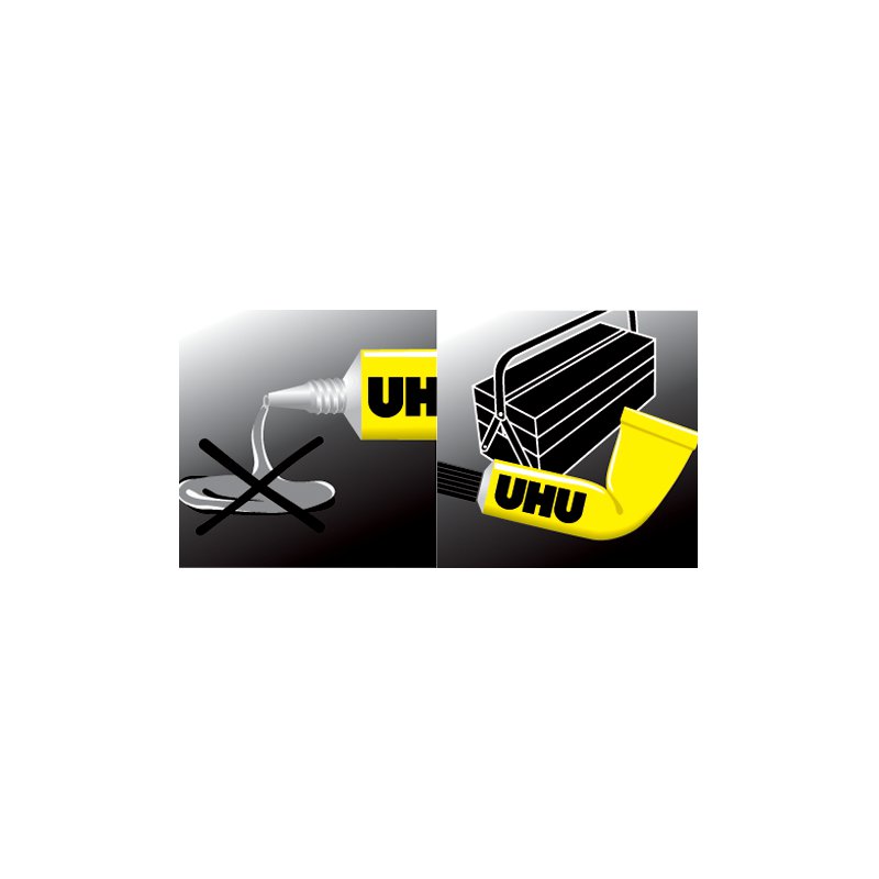 UHU alleslijm extra, oplosmiddelhoudend, 18 g tube