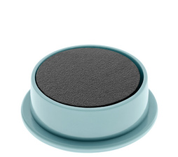 magnetoplan Discofix ronde magneet color, geel, 40 mm, 10 stuks