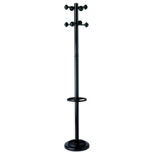 UNiLUX kapstok Welkom, zwart, 1,75 meter, 8 haken