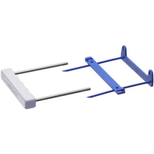CAPI CLASS archiefclips tweedelig, rood, 110 mm, 50 stuks
