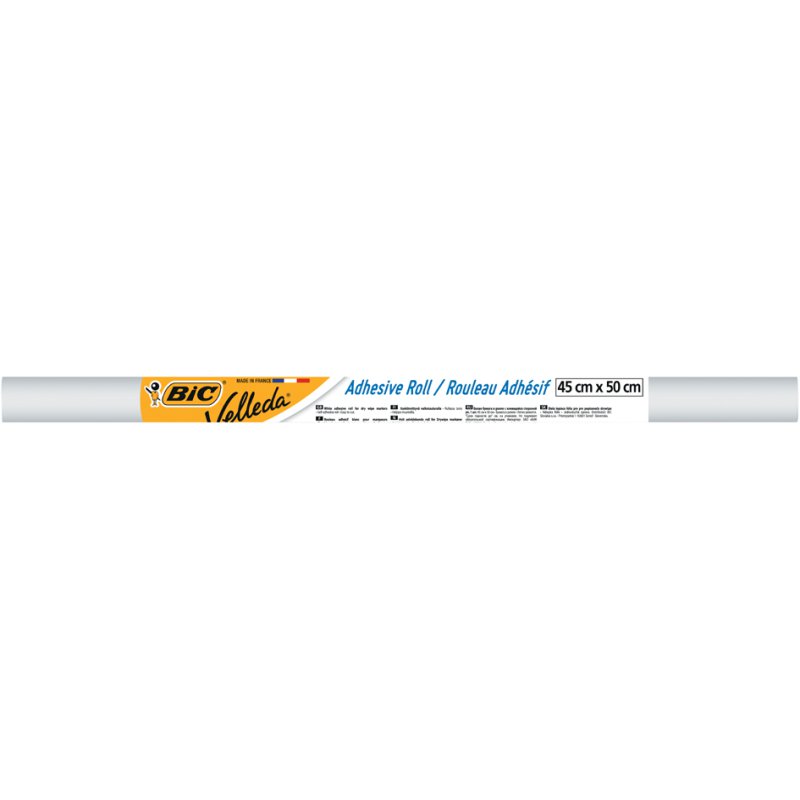 BIC Whiteboard folie op rol, zelfklevend, 67,5 x 100 cm