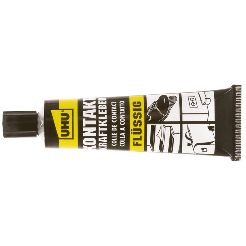 UHU Kontact colle de contact, liquide, contenant des solvants, 120 g