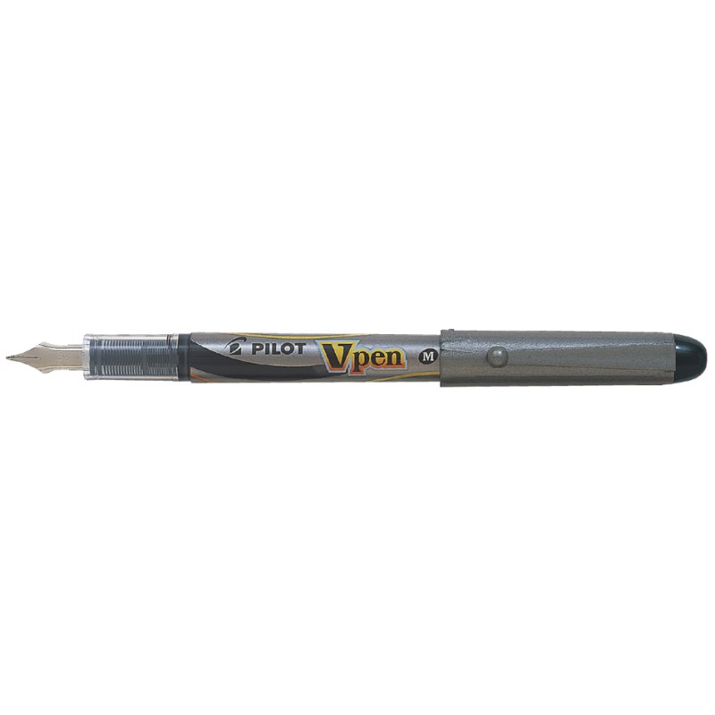 PILOT stylo à bille jetable V-Pen Silver, violet, 0,5 mm
