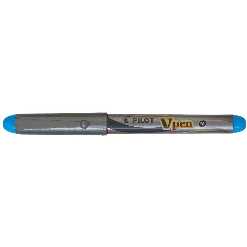 PILOT stylo à bille jetable V-Pen Silver, violet, 0,5 mm
