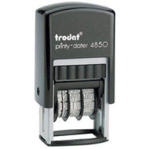 trodat datumstempel Printy 4850L PAYÉ LE, zelfinkleurend, 5 × 25 mm