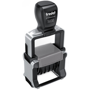 trodat datumstempel 5030, automatisch inktpatroon, zwart, 26×4 mm