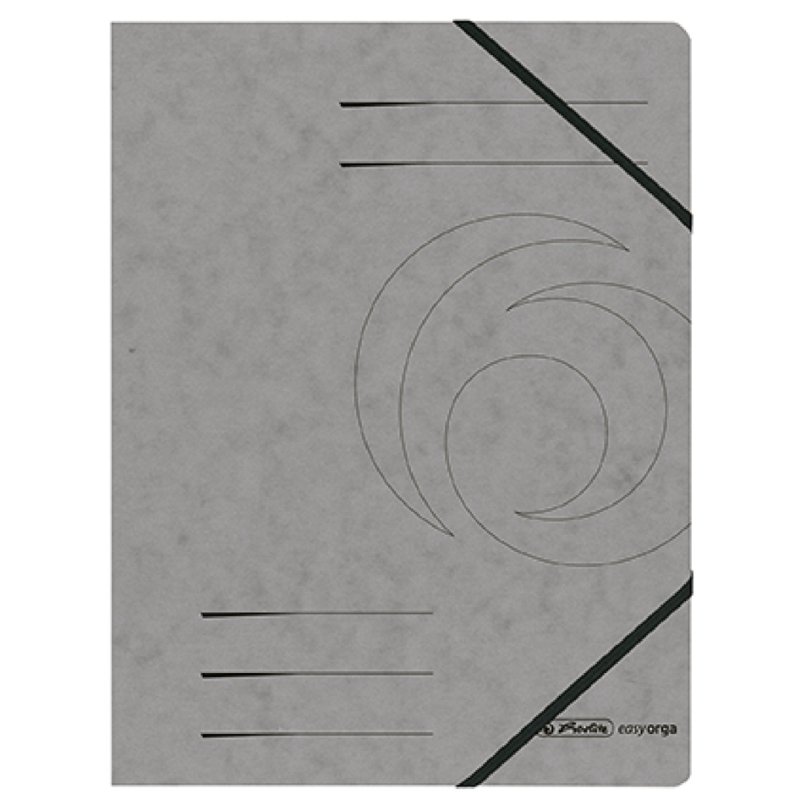 herlitz hoekclipmap A4, blauw, karton