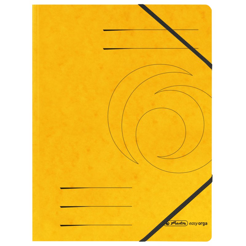 herlitz hoekclipmap A4, blauw, karton