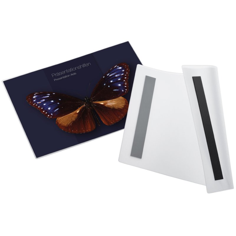 magnetoplan Porte-documents magnétique magnétofix A3 paysage, transparent, 15 feuilles