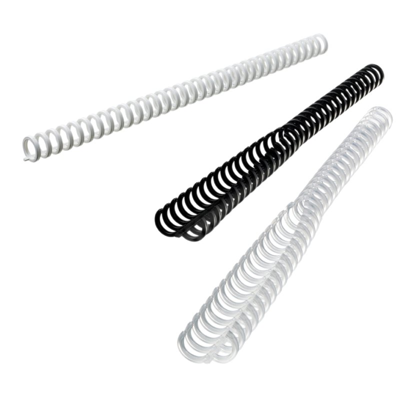GBC ClickBind dos de reliure A4, blanc, 12 mm, 50 pièces