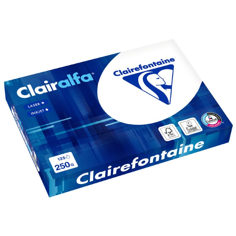 Clairefontaine papier multifonction A4, blanc extra, 120 g/m², 250 feuilles
