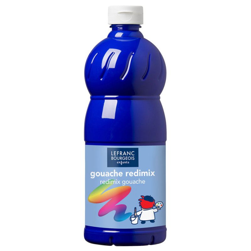 LEFRANC BOURGEOIS gouache, blanc, 1000 ml