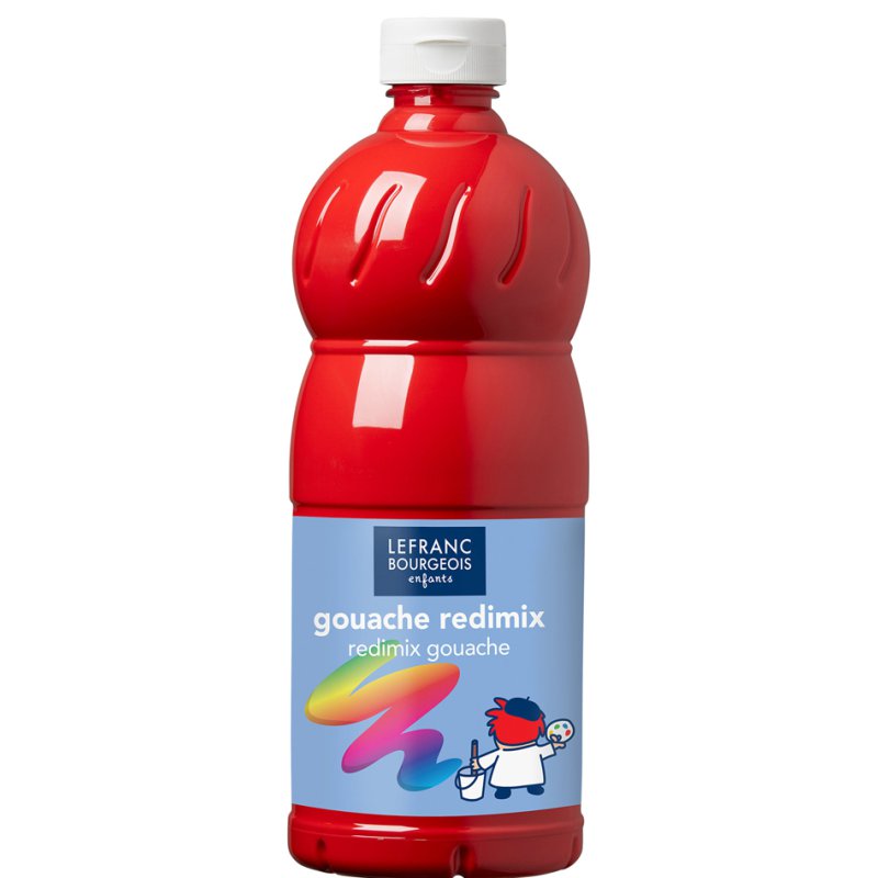 LEFRANC BOURGEOIS gouache, blanc, 1000 ml