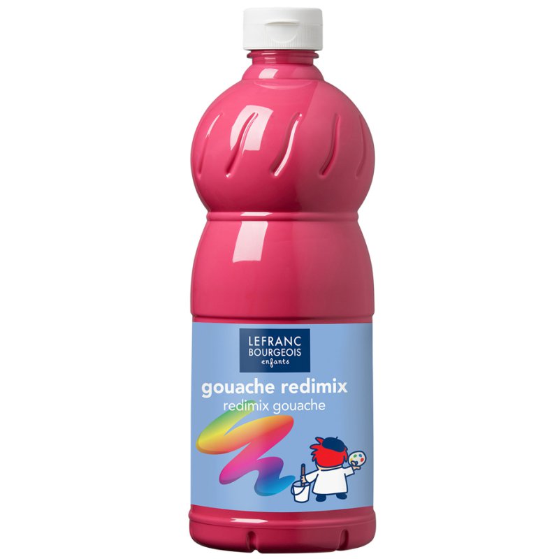 LEFRANC BOURGEOIS gouache, blanc, 1000 ml