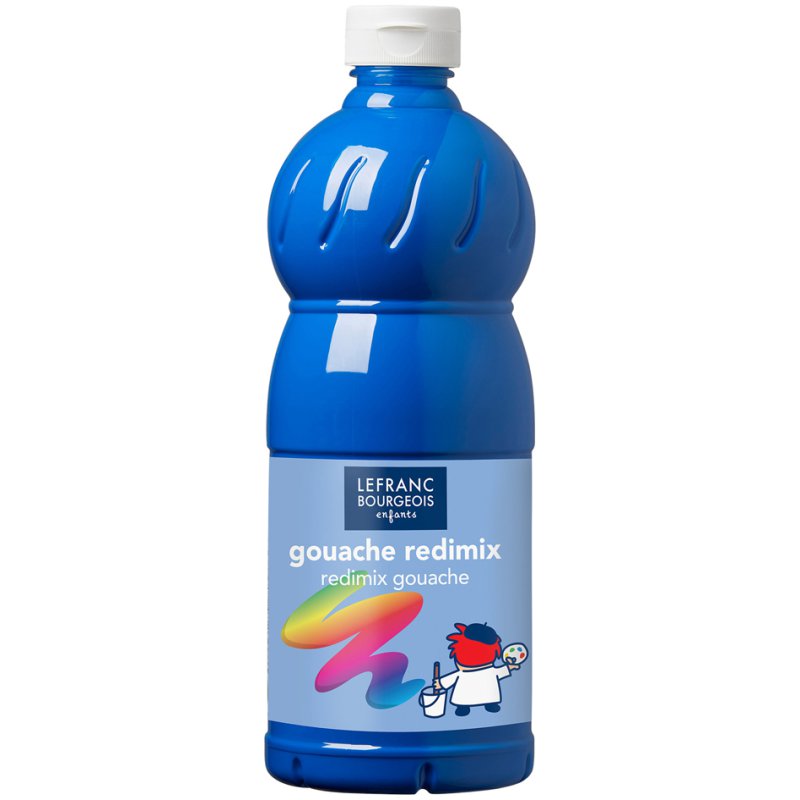LEFRANC BOURGEOIS gouache, blanc, 1000 ml