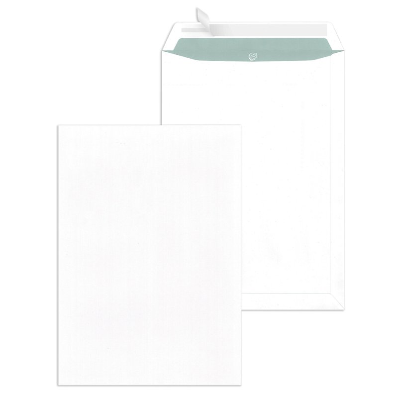 MAILmedia pochettes d'expédition C4, auto-adhésives, marron, 250 pièces