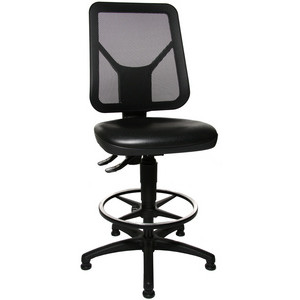 Topstar bureaudraaistoel TEC 80 PK Counter, zwart, 110 kg draagvermogen