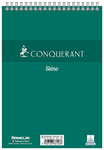CONQUÉRANT SEPT stenoblock, blanco, 148×210 mm, 50 vel