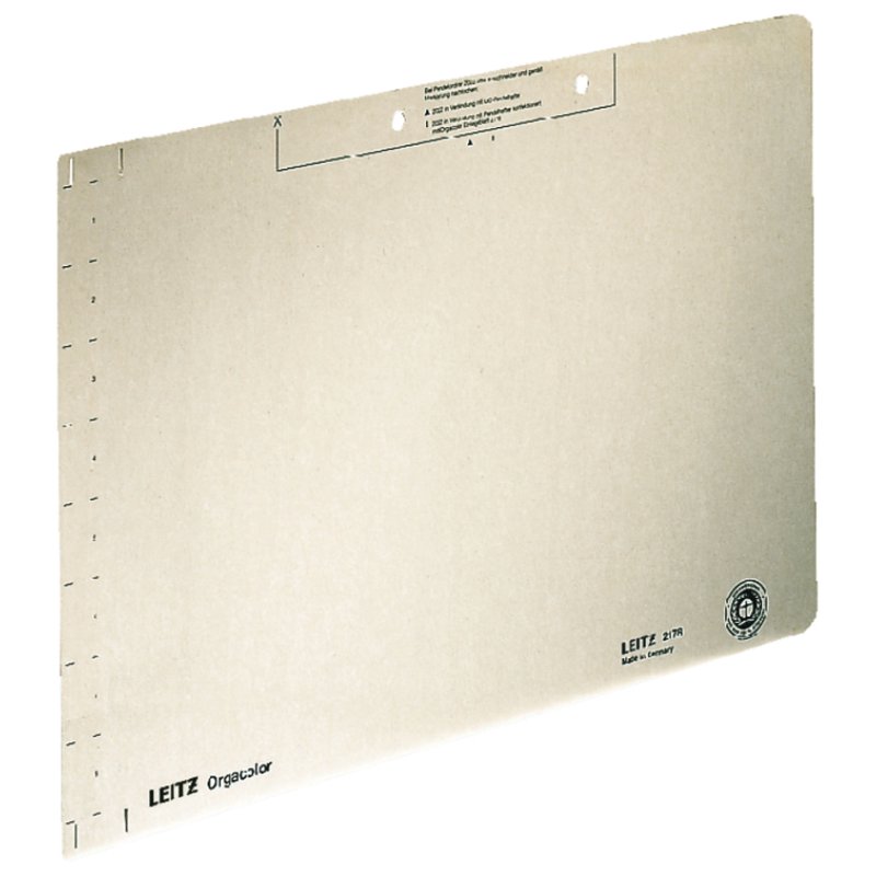 LEITZ intercalaire, 323 × 224 mm, chamois, 100 feuilles