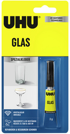 UHU glaslijm specialenlijm, 3 g tube, glashelder