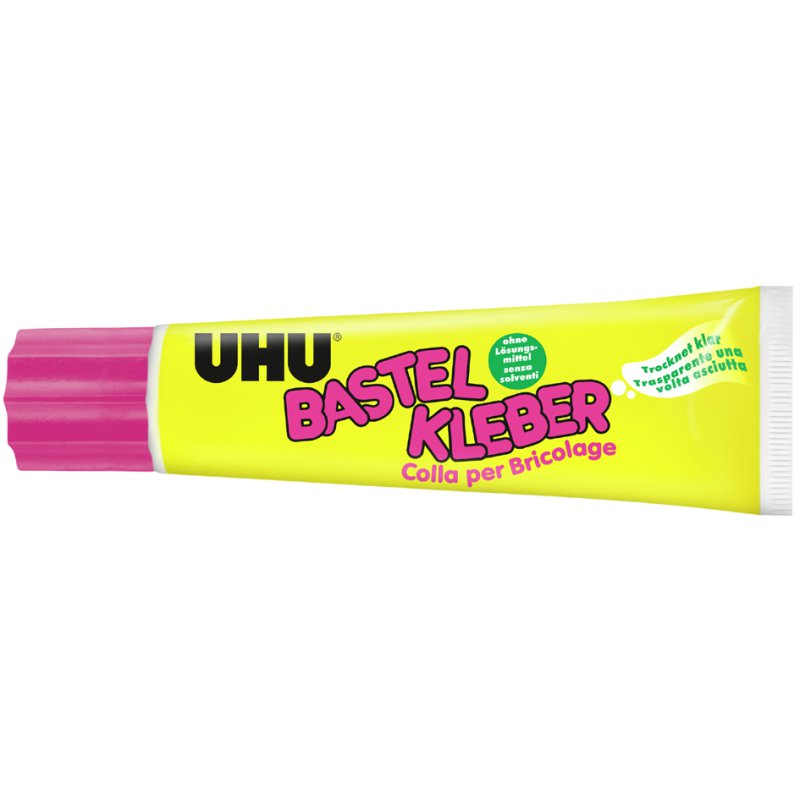 UHU knutsellijm oplosmiddelvrij, snel drogend, 90 g