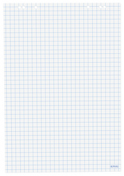 herlitz flipoverblok, 20 vel, blanco, 680 × 990 mm