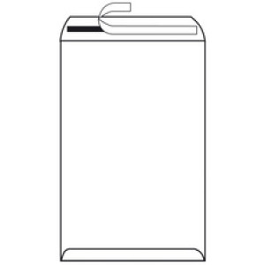 herlitz verzendtas B4, zonder venster, bruin, 10 stuks