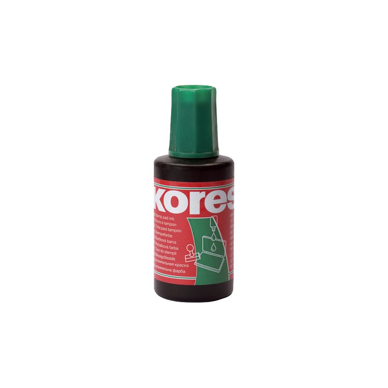 Kores stempelinkt, blauw, 28 ml
