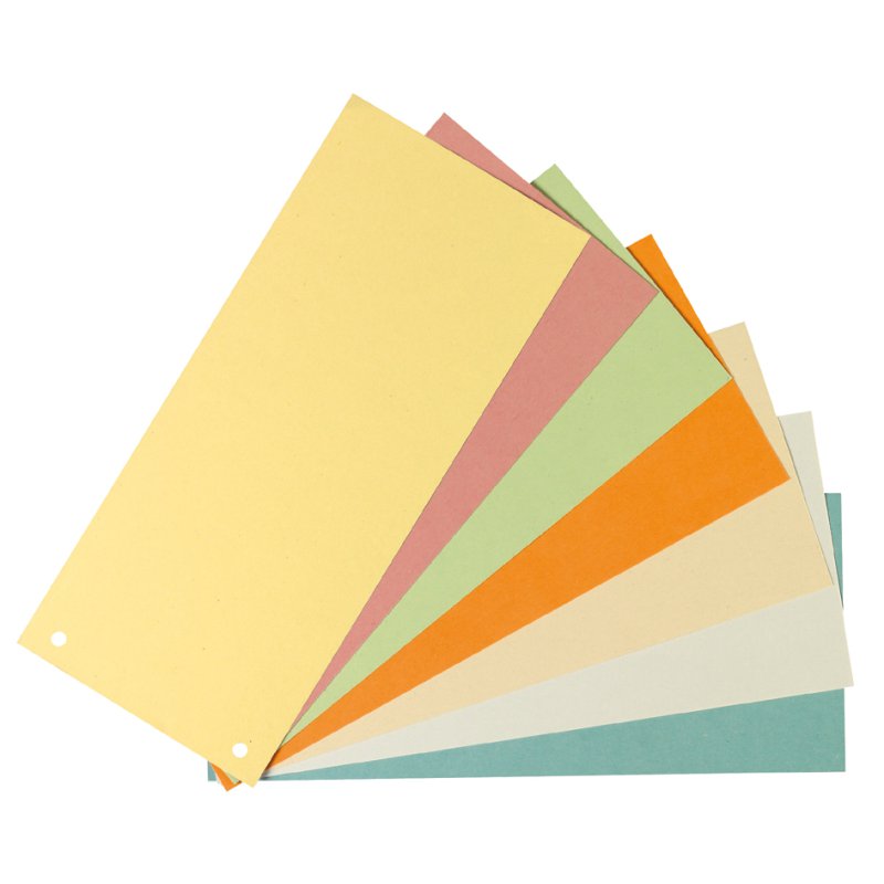 herlitz tabbladen manillakarton, groen, A4, 100 stuks