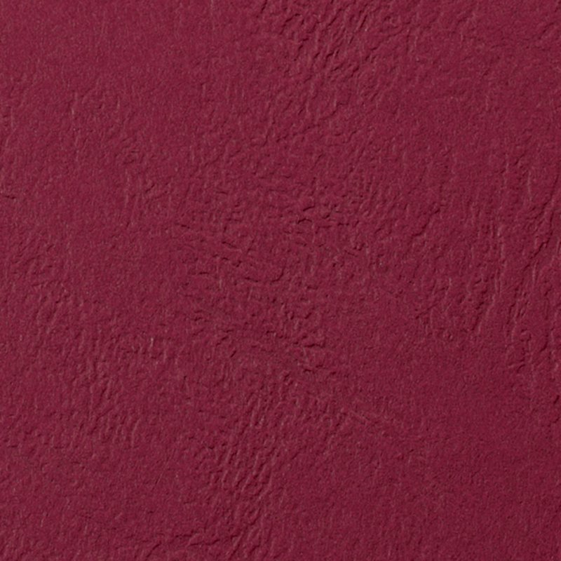 GBC Couvertures de reliure LeatherGrain A4, rouge foncé, 250 g/m², 100 pièces