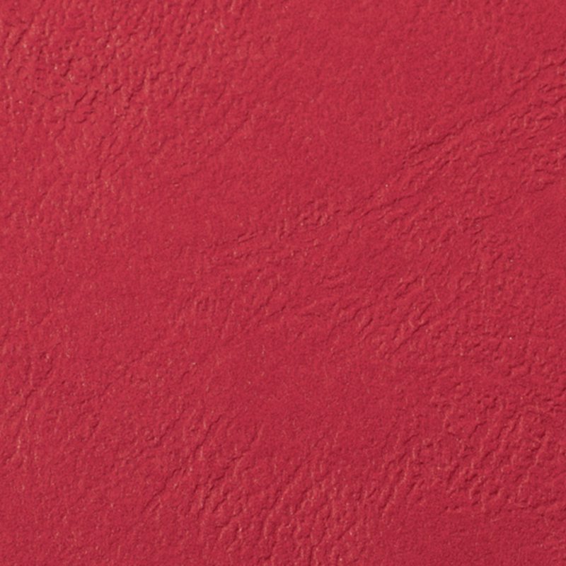GBC Couvertures de reliure LeatherGrain A4, rouge foncé, 250 g/m², 100 pièces